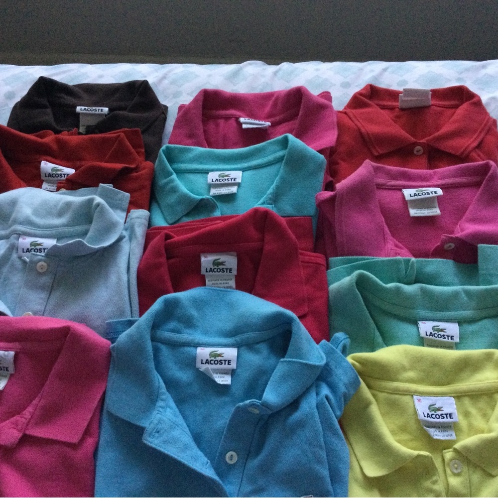 LACOSTE POLO SHIRTS